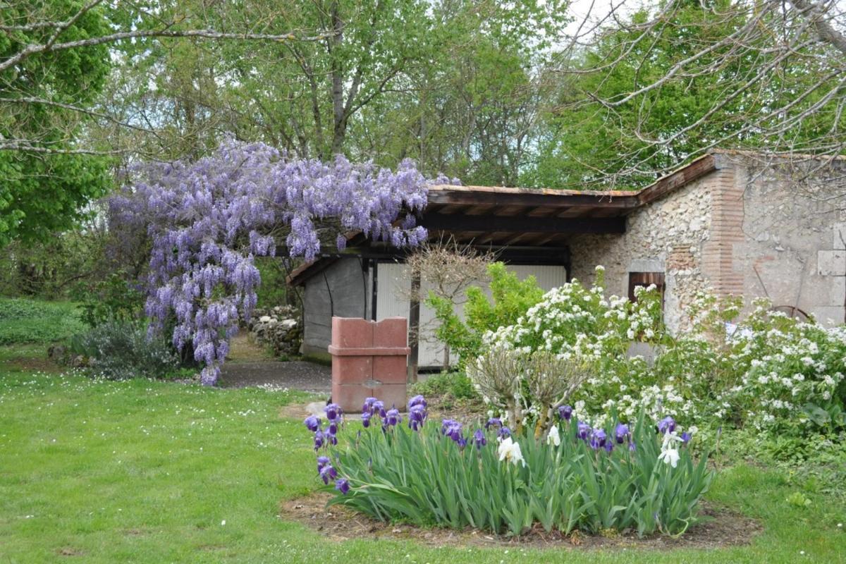 Les Glycines Villa Saint-Pierre-de-Buzet Buitenkant foto